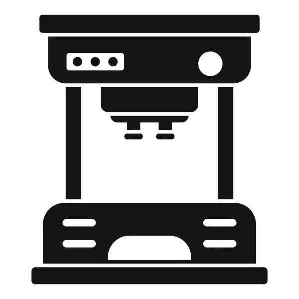 Drip icona della macchina da caffè, stile semplice — Vettoriale Stock