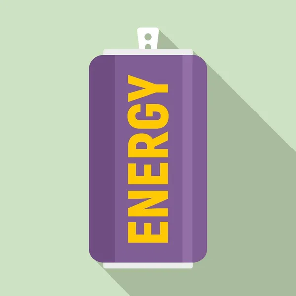 Energiaital ikon, lapos stílus — Stock Vector