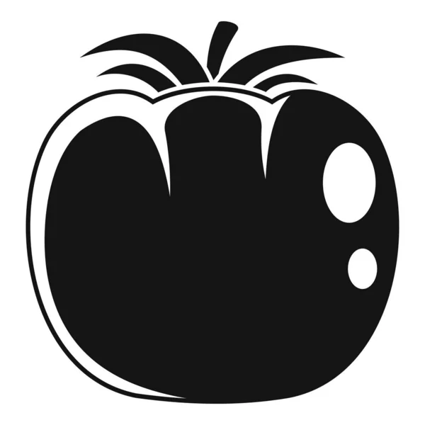 Icono de tomate, estilo simple — Vector de stock