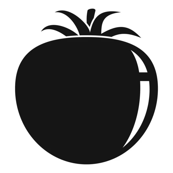 Icono de comida de tomate, estilo simple — Vector de stock