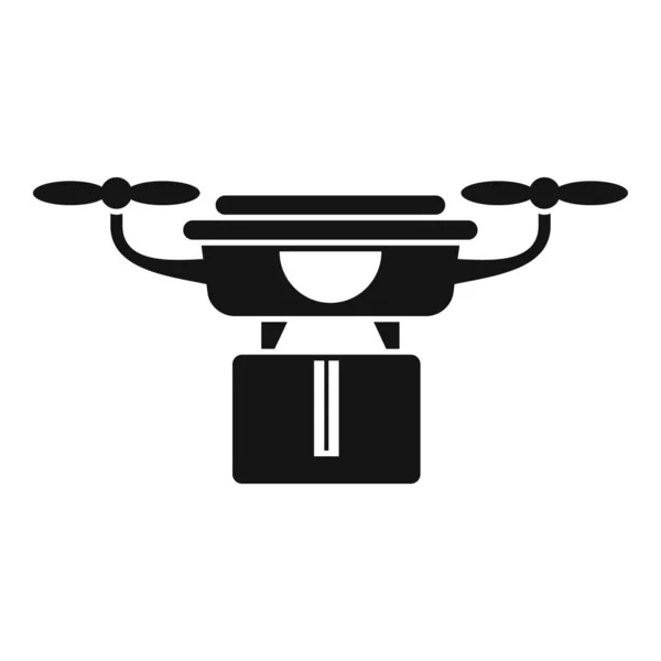 Store drone delivery icon, simple style — Stockový vektor