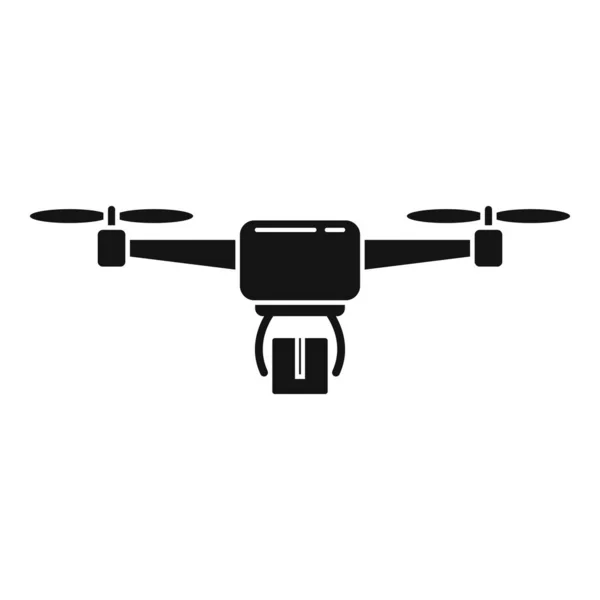 Fast drone delivery icon, simple style — Stockvector