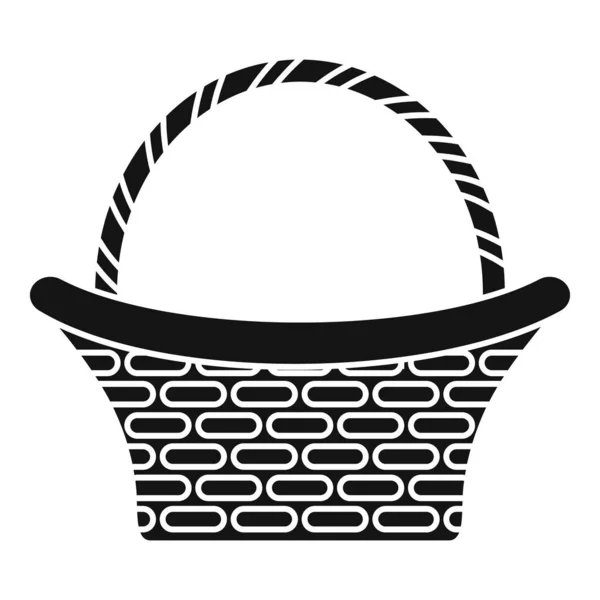 Reft wicker icon, simple style — стоковый вектор