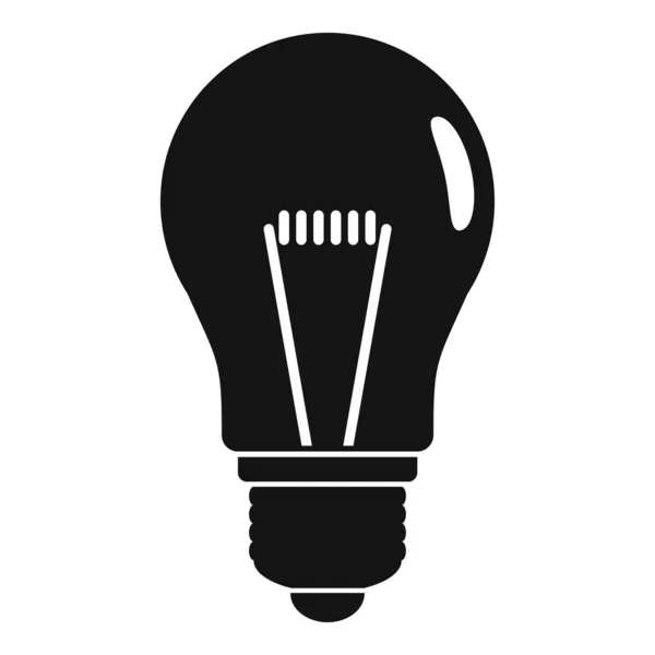 Customer idea bulb icon, simple style — Stock Vector