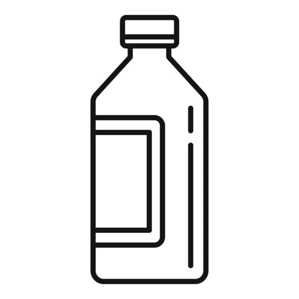 Szirup üveg ikon, vázlat stílusában — Stock Vector