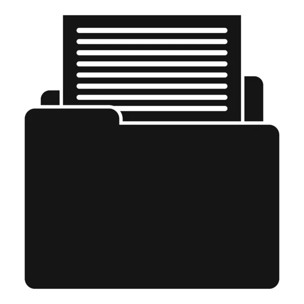 Icono del editor resumen, estilo simple — Archivo Imágenes Vectoriales