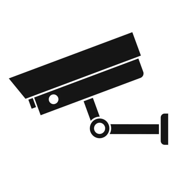 Icono de cámara de seguridad, estilo simple — Vector de stock