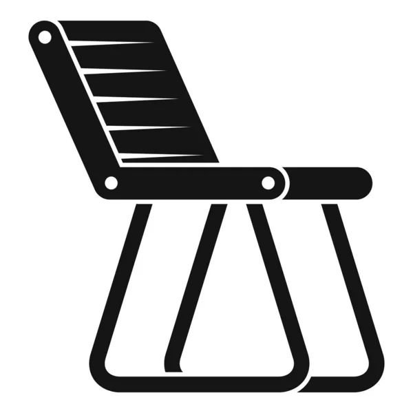 Reishing chair icon, simple style — стоковый вектор