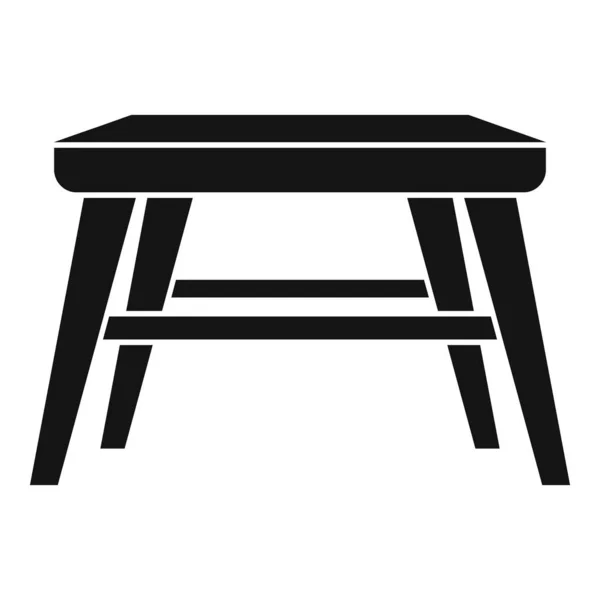 Kerti bútor ikon, egyszerű stílus — Stock Vector