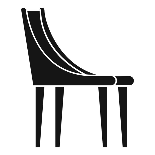 Icône chaise moderne de cuisine, style simple — Image vectorielle