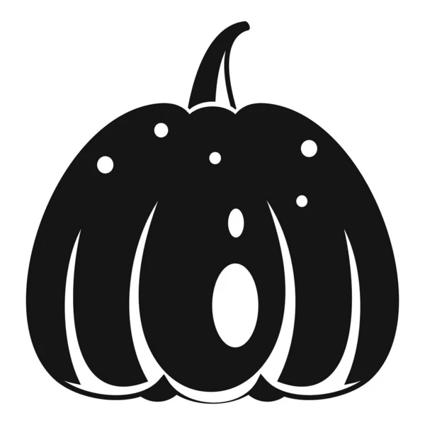 Temporada icono de calabaza, estilo simple — Archivo Imágenes Vectoriales