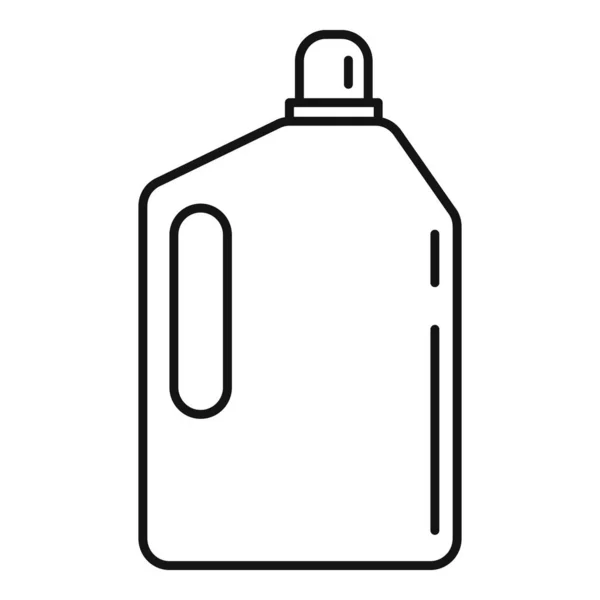 Bleichmittel Produkt-Symbol, Outline-Stil — Stockvektor
