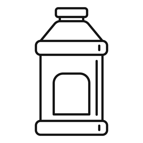 Schone container pictogram, omtrek stijl — Stockvector