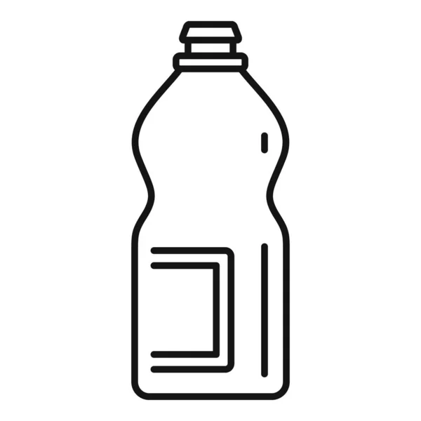 Ícone de produto químico mais limpo, estilo esboço — Vetor de Stock