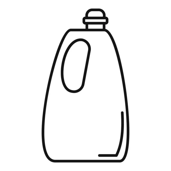 Icono de limpiador de higiene, estilo de contorno — Vector de stock