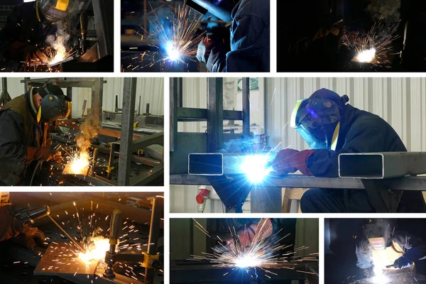 Welder at work — Stock Photo, Image