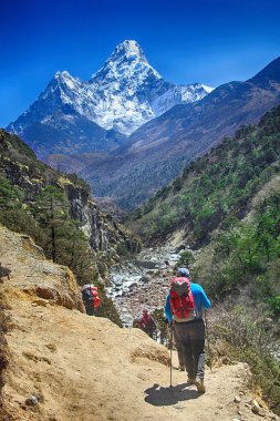 Ama Dablam, Nepal Himalayalar zirve