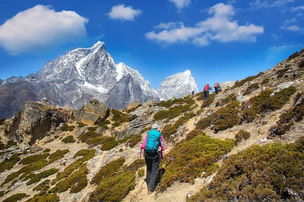 Himalaya pico Cholatse, Nepal — Foto de Stock