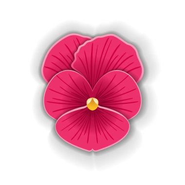 Kağıt Sanat Hercai Menekşe.