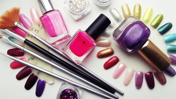 Mode Beauty Alles Voor Manicure — Stockfoto