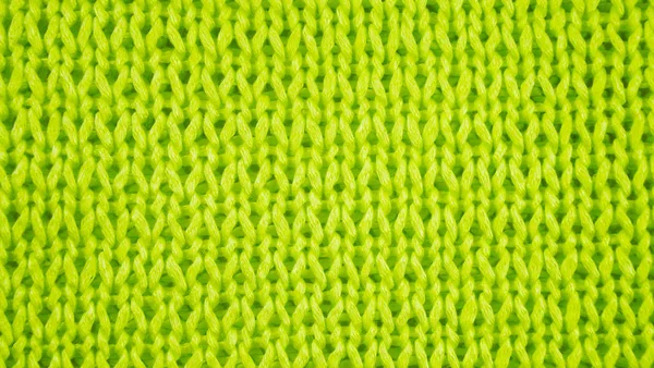 美しい背景の緑の糸をニット — ストック写真