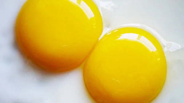 Deliciosos Huevos Revueltos Frescos Para Desayuno —  Fotos de Stock
