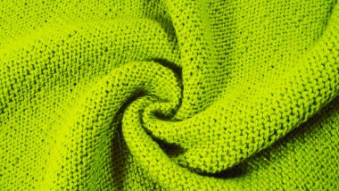 Güzel yeşil örme arka plan.