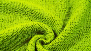 Güzel yeşil örme arka plan.