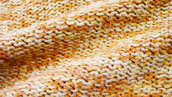 Beautiful Brown Knitted Background — Stock Photo, Image