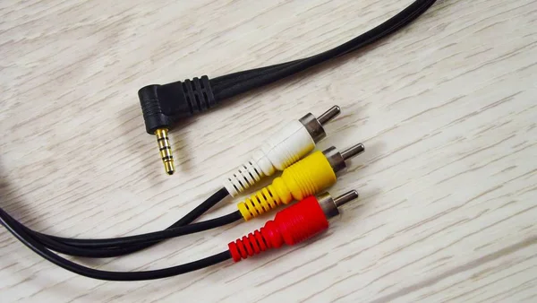 Audio Video Connectors — Stock Photo, Image