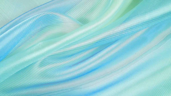 Abstract Blue Background Made Light Fabric — Stock Photo, Image
