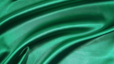 Güzel yeşil arka plan ışık kumaş.