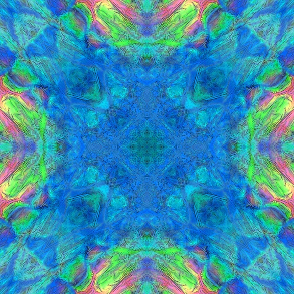 Красочный Волнистый Полосатый Абстрактный Узор Текстиля Дизайна Синий Рисунок — стоковое фото