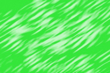 Tekstil ve tasarımlar için renkli dalgalı soyut desen. Yeşil illüstrasyon.