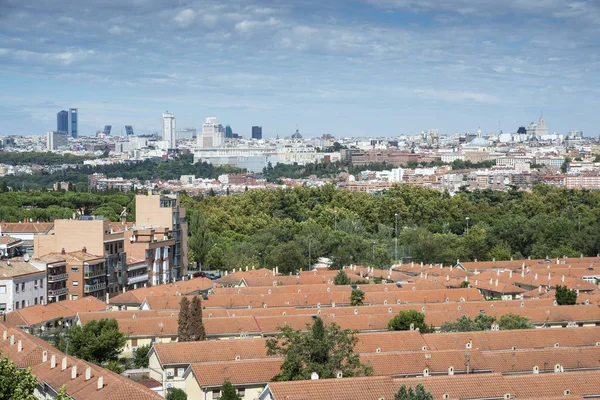 Madrid şehir manzarası — Stok fotoğraf