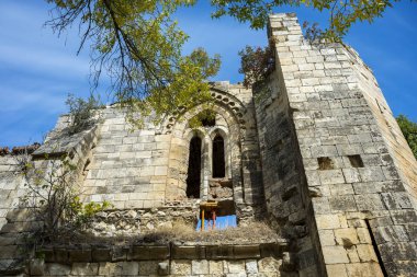 Ruins of the Monastery of Bonaval clipart