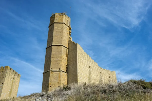 Ruins of the Uncastillo Castle — Stock Photo, Image