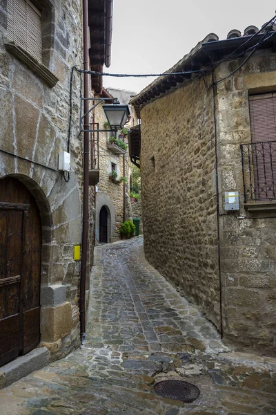 Arquitectura tradicional en Sos del Rey Catolico — Foto de Stock