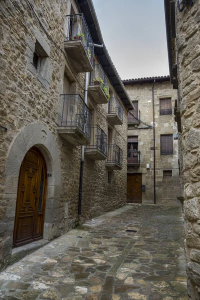 Traditional architecture in Sos del Rey Catolico — Stock Photo, Image