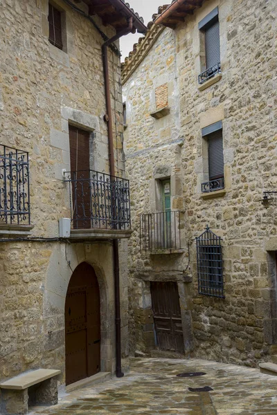 Traditional architecture in Sos del Rey Catolico — Stock Photo, Image