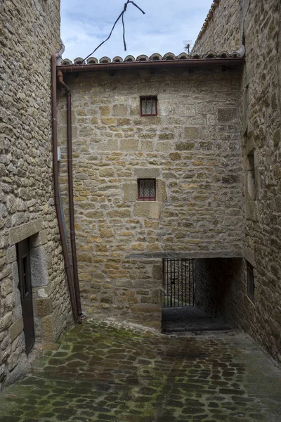 Traditional architecture in Sos del Rey Catolico — Stock Photo, Image