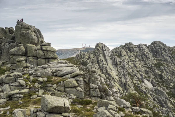 Caminhantes em Siete Picos (Seven Peaks) — Fotografia de Stock