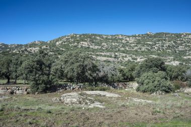 Views of Hoyo de Manzanares Range clipart