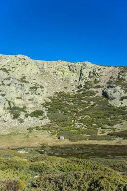 Pico del Nevero yanındaki buzul lagoon