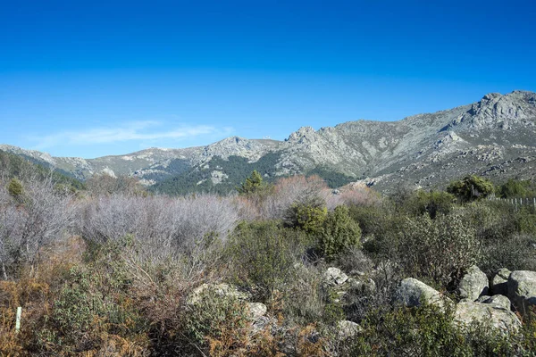 Utsikt över Guadarrama bergen — Stockfoto