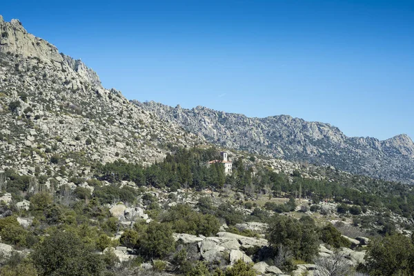 Utsikt över La Cabrera utbud — Stockfoto