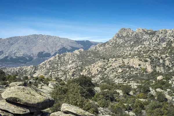 Vistas de la Cordillera de la Cabrera, en Madrid, España — Foto de Stock