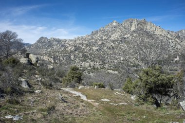 Guadarrama dağlarda La Cabrera Aralık sayısı