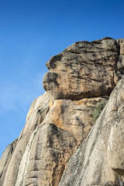 El Indio, Hint sayısı. Bu granit kaya oluşumu ve kaya dağcılar için popüler bir yer var. La Pedriza, Guadarrama Dağları Milli Parkı, il, Madrid, İspanya yer alır