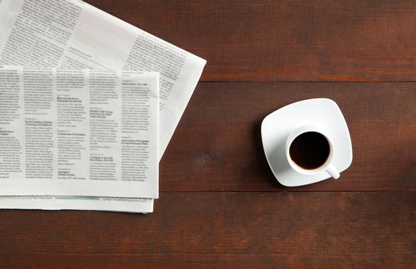Sabah gazete ve kahve Kupası